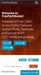 Mobile Screenshot of freetechbooks.com