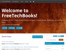 Tablet Screenshot of freetechbooks.com